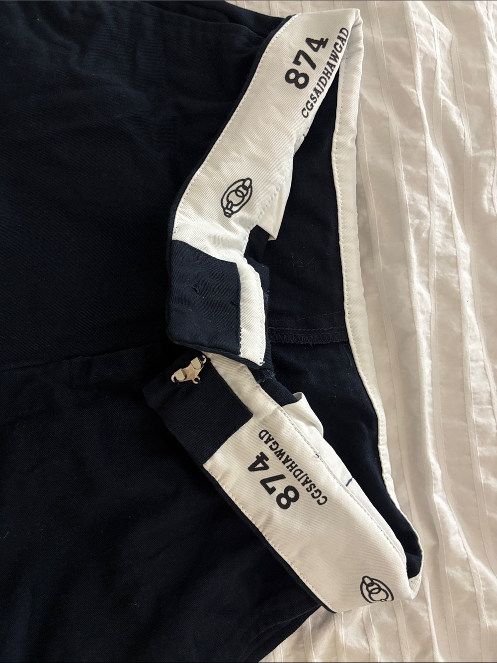 Navy pants - Picture 2 of 3
